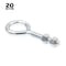 Prime-Line Eye Bolt 3/8 in.-16 X 4 in., Zinc Plated, 20 PK 9066820 - alternate 2